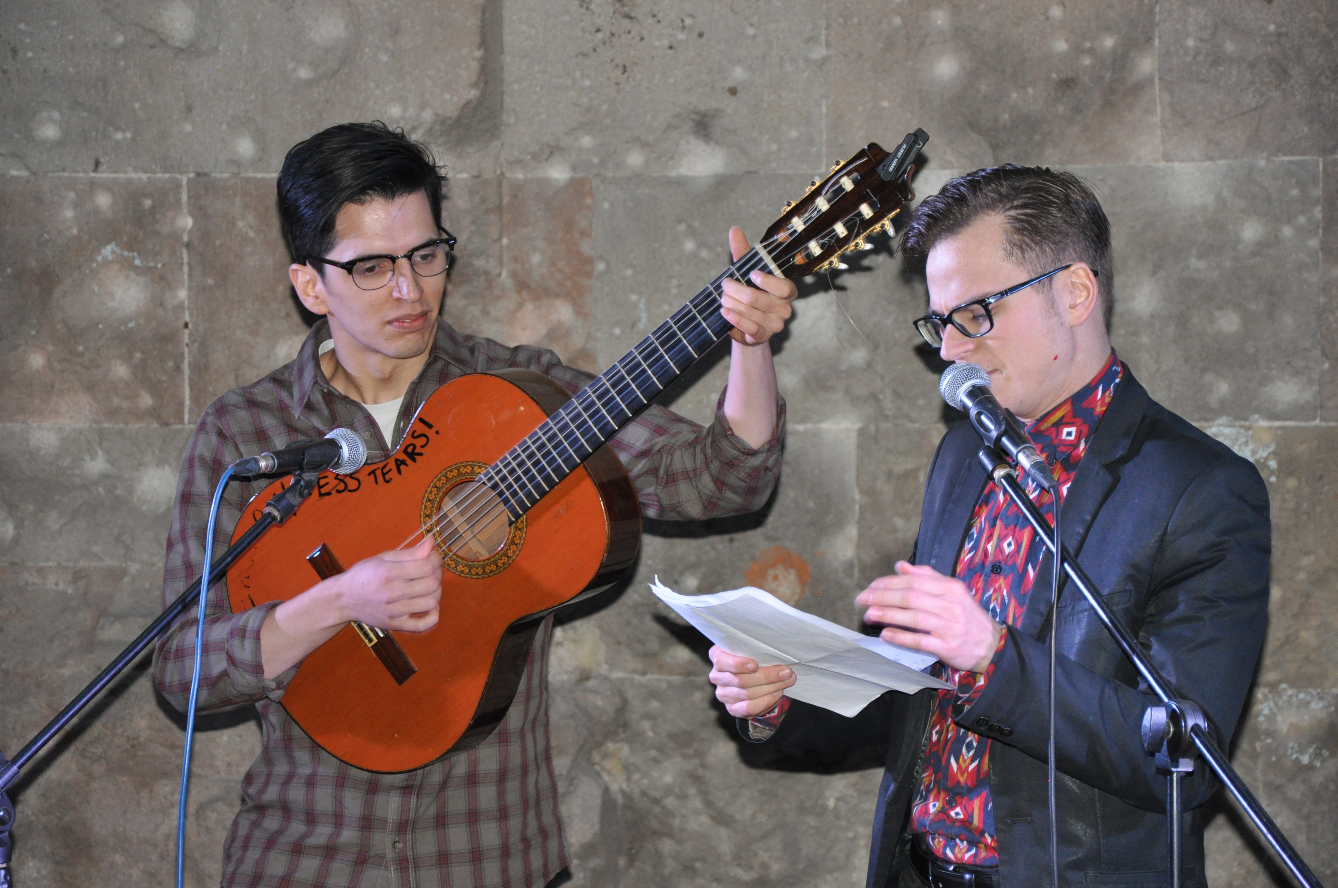 Dante Alarido i Agustín Julián / Foto: L.Bernis