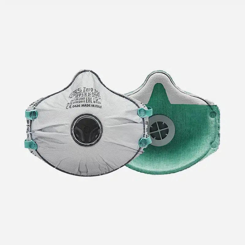 Masque-jetable-Zero30C-FFP3-charbon actif-protection-respiratoires-Point-Graff-shop
