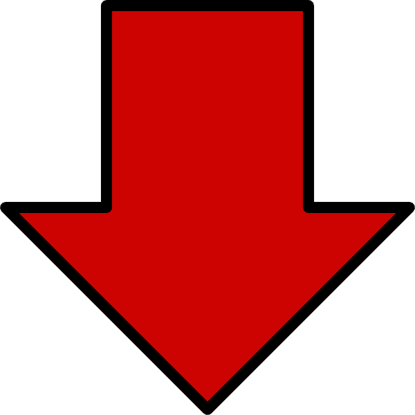 arrow down red