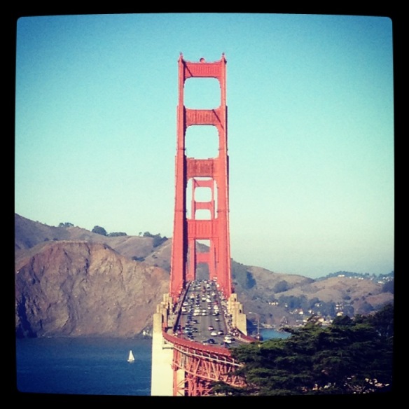 Golden Gate Bridge from Battery Cranston