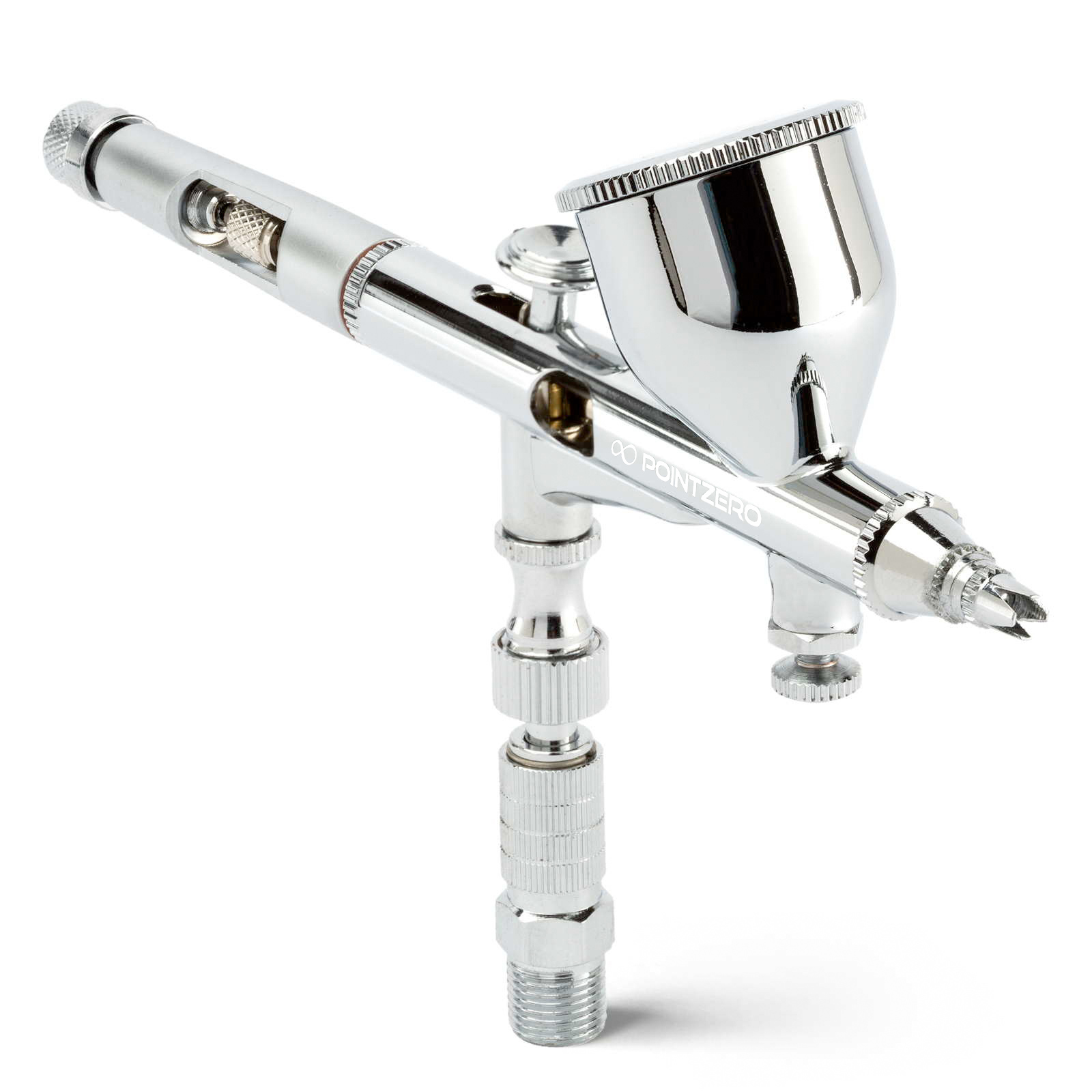 PointZero Precision 9cc Airbrush Set MAC Valve Crenelated (.2mm