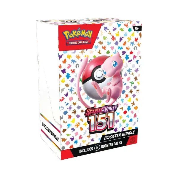 Pokémon 151 Bundle 6 sobres Inglés