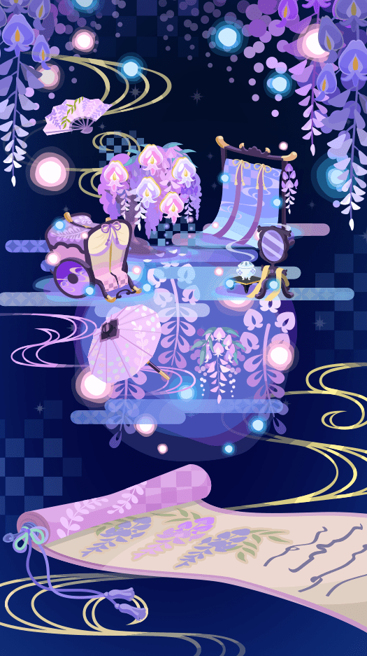 特集 ガチャ たまゆらの夜藤 制作の裏側 ポケコロ公式ブログ