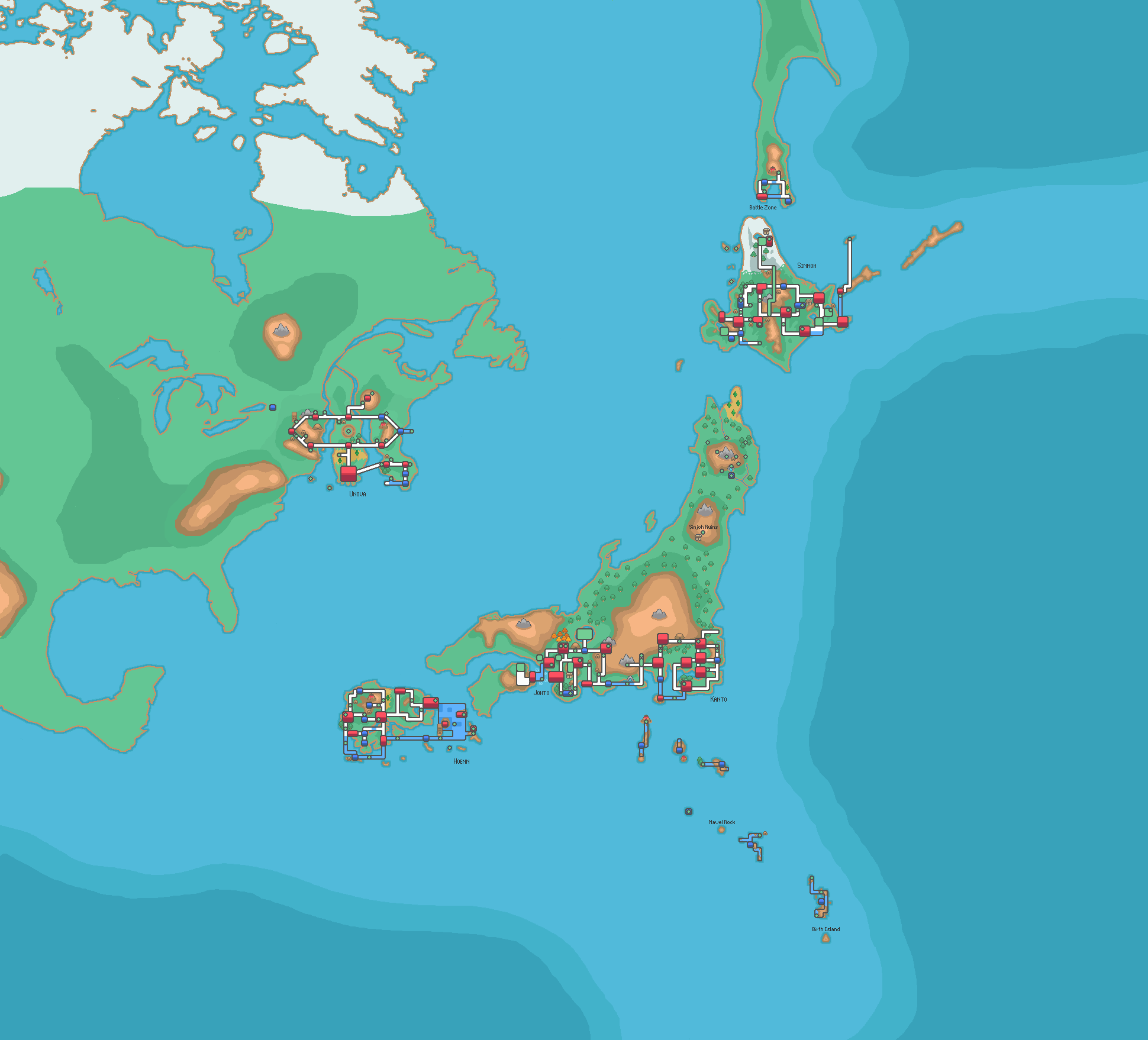 PokeMMO Maps Map 