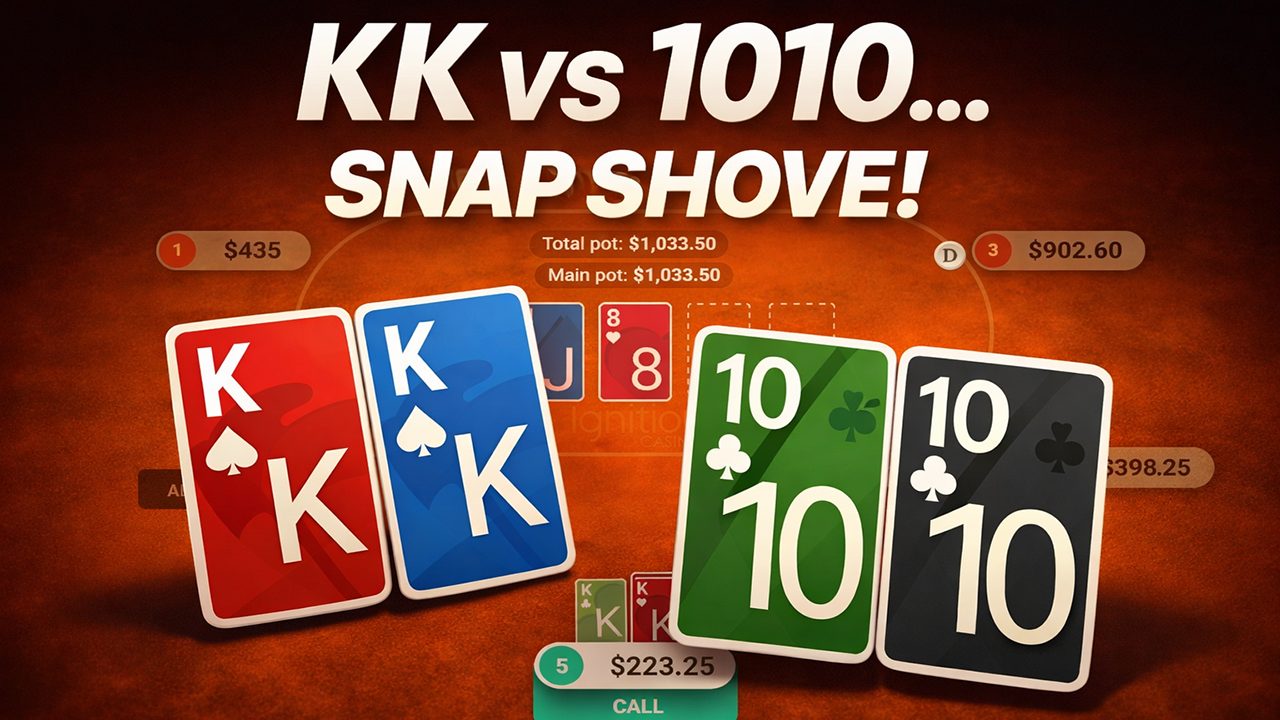How To Play Pocket Kings 2026 Preflop Shove Strategy That Prints 10 