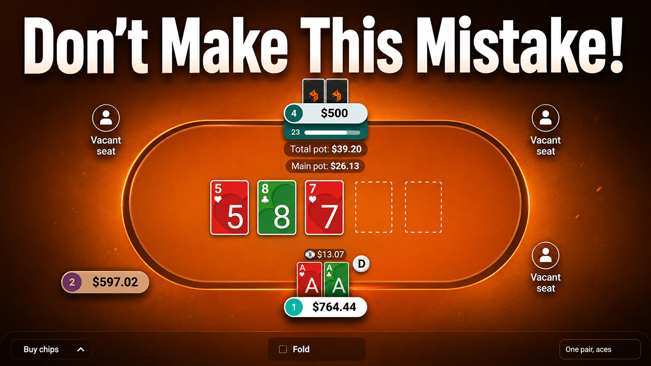 Playing Small Pocket Pairs in Early Position – 3 Easy Adjustments