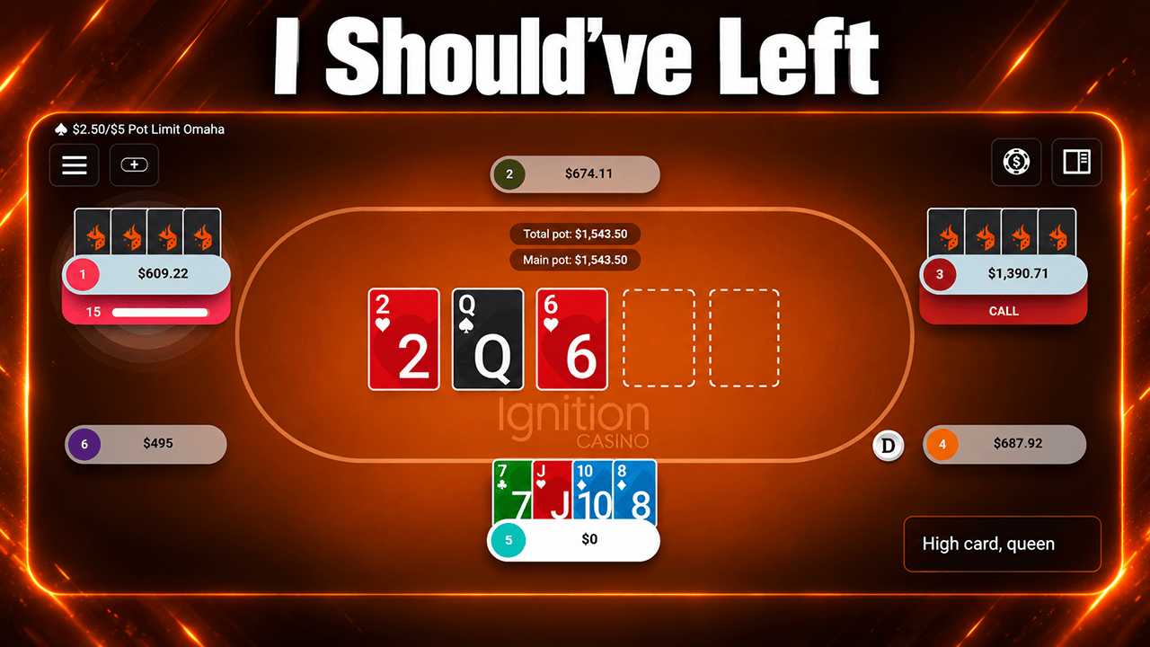 When Should You Leave the Poker Table? This Session Ruined Me