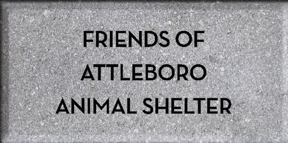 Donate to friends of attleboro animal shelter brick fundraising campaign