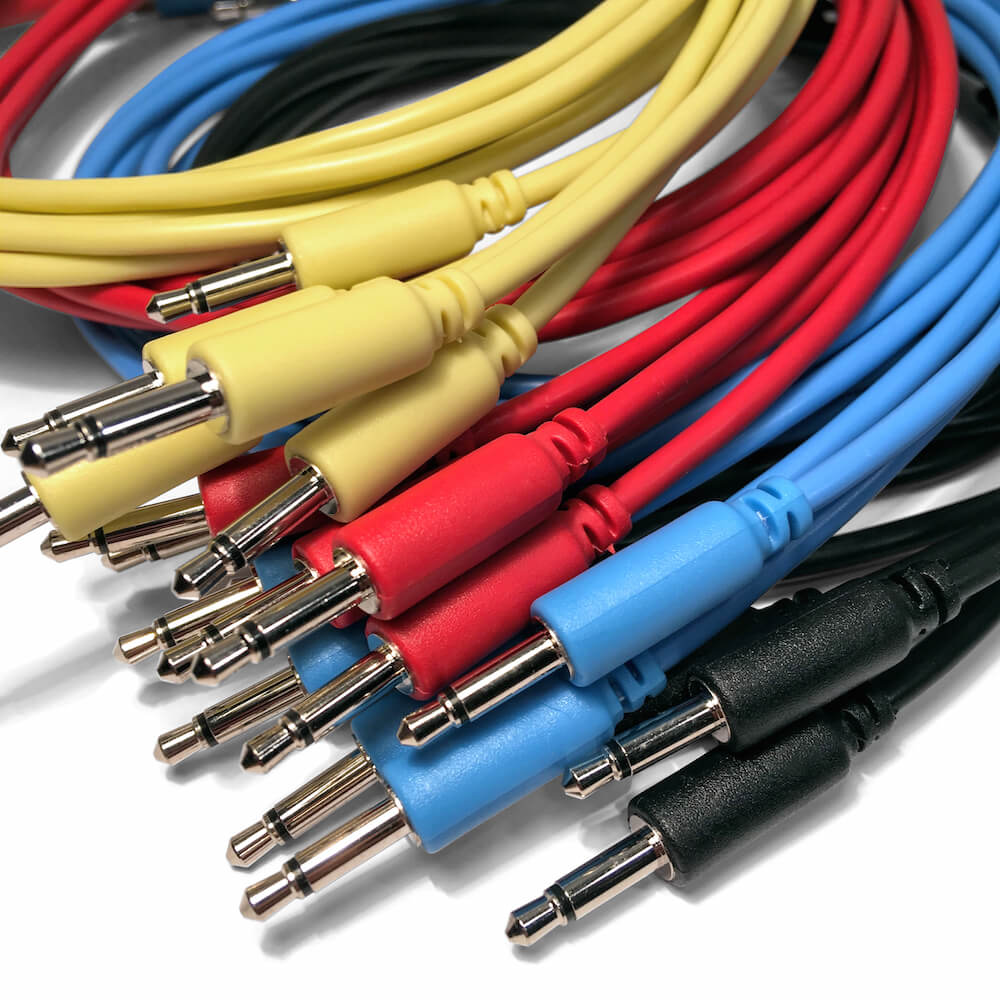 Eurorack Patch Cables Pack of 5 From £7.49 Free Shipping Available