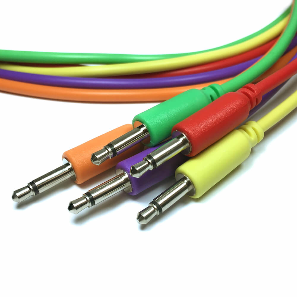 Eurorack Patch Cables Pack of 5 From £7.49 Free Shipping Available