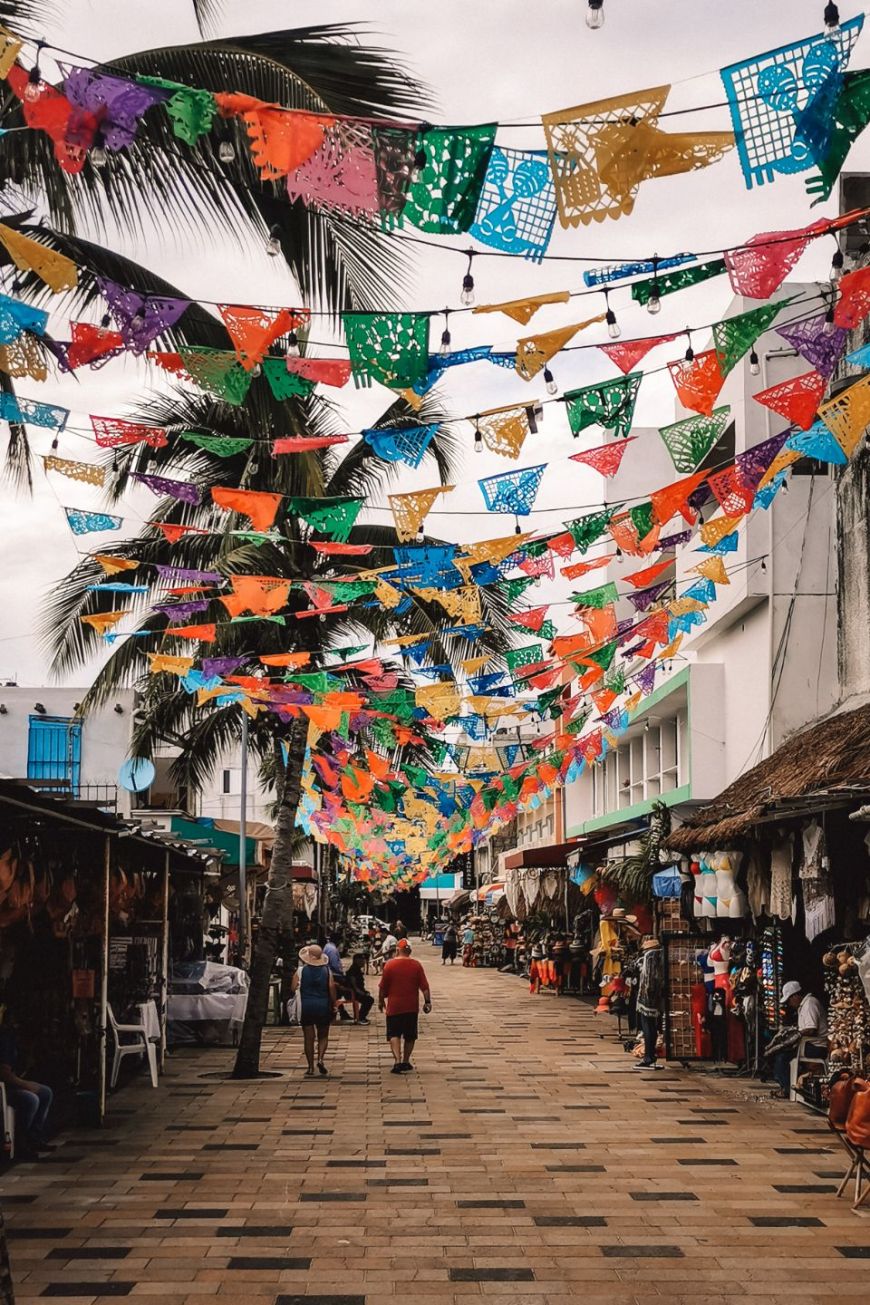 Quinta Avenida in Playa del Carmen