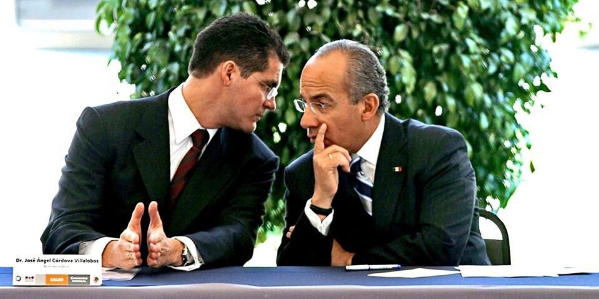 Jesus Villalobos y Felipe Calderon - Polemón