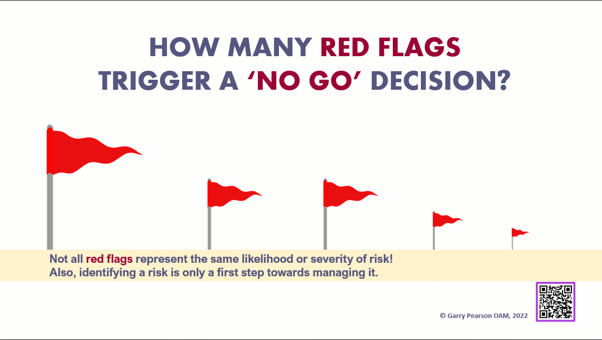 Red flags, risk matrices, or bowties?