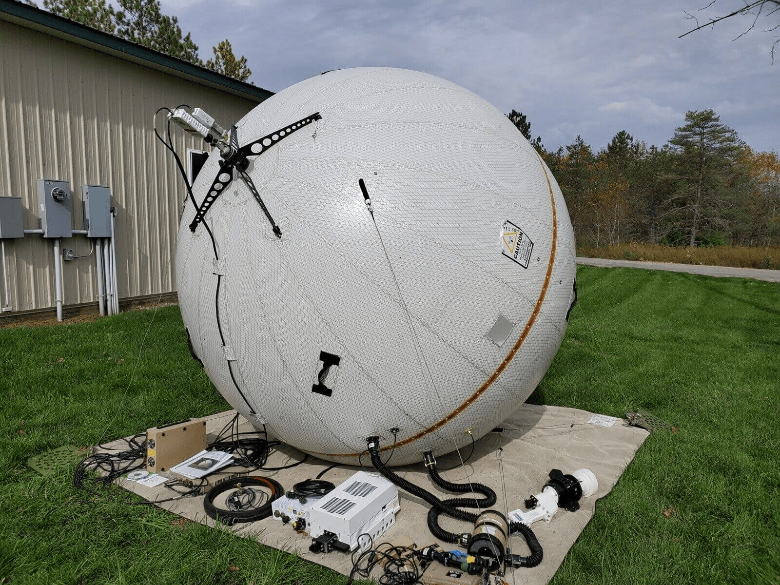 CUBIC GATR 2.4m Inflatable Ku & C Band SATCOM Antenna main product view