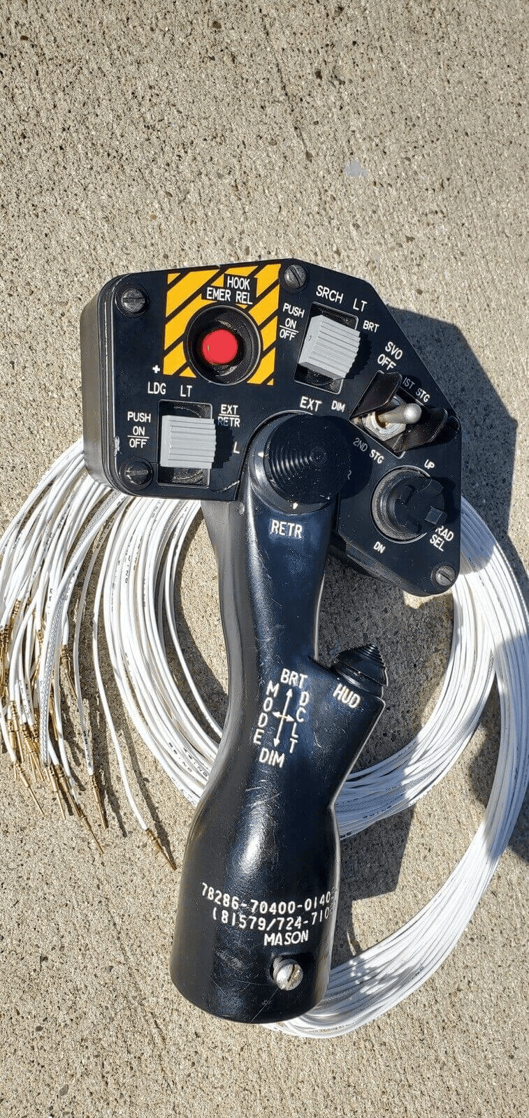 Black Hawk controls detail