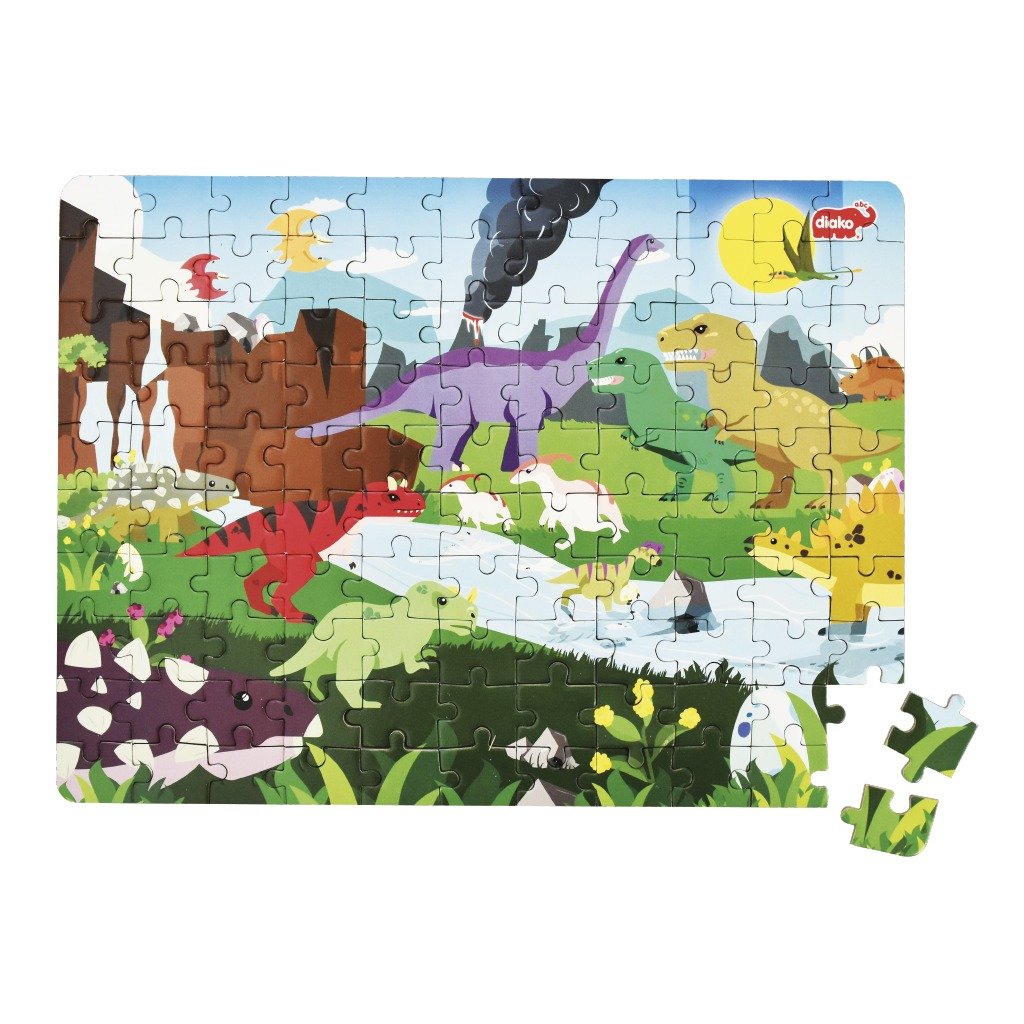 ROMPECABEZAS DINOSAURIOS 110 PZS - Imagen 2