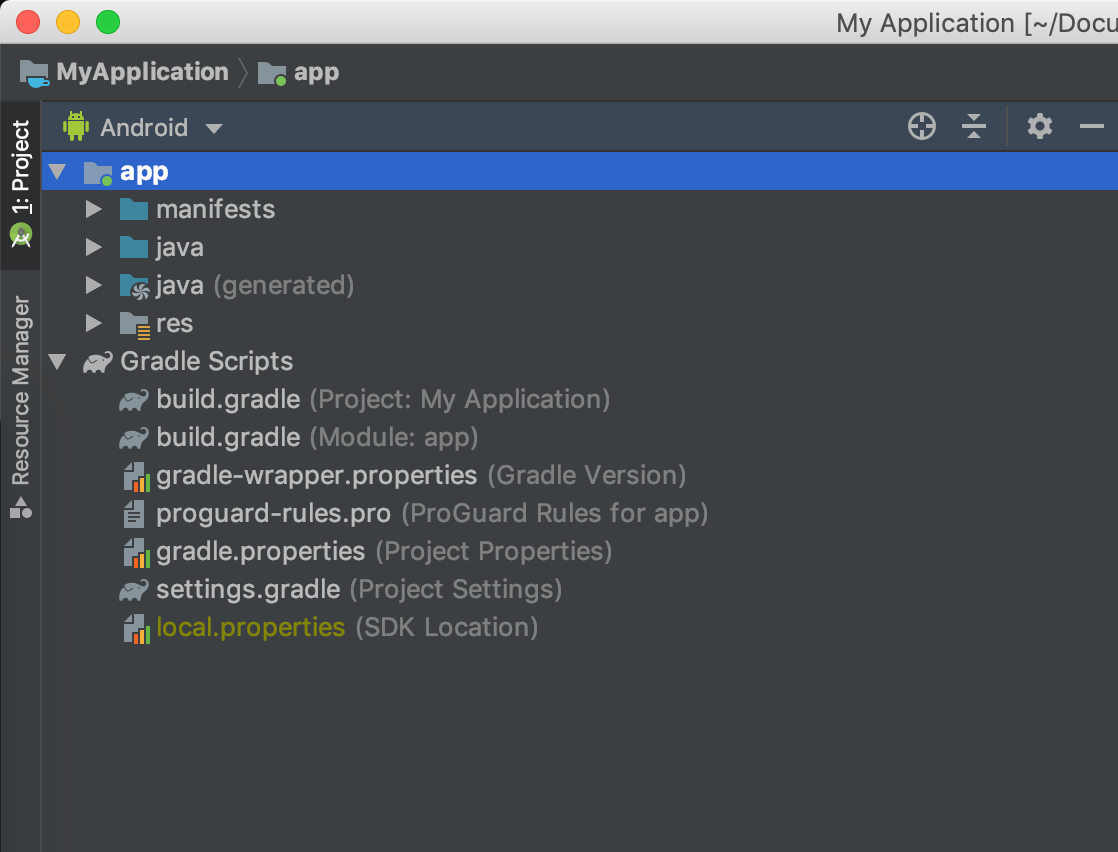 Struktur Folder Project Modul Pemrograman Mobile
