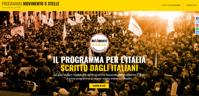 Movimento 5 stelle