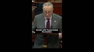Incited the Erection Chuck Schumer