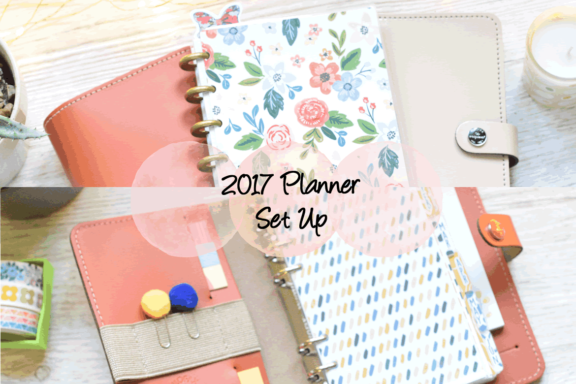 My 2017 Planner Setup Polkadotparadiso