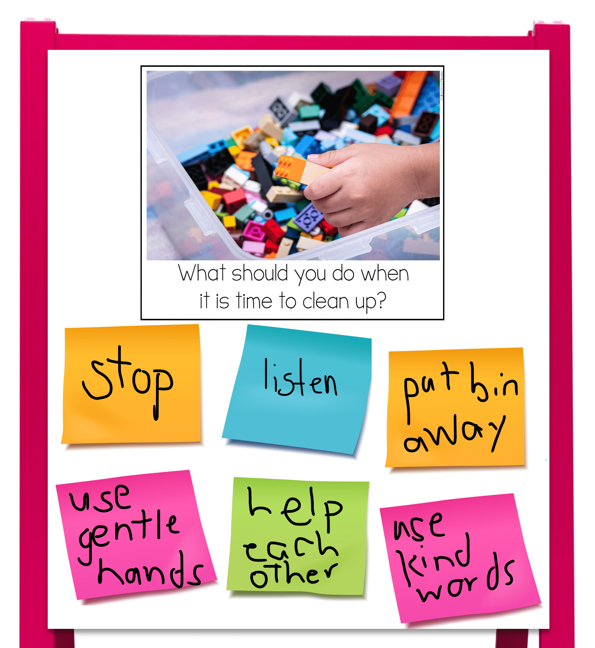 back to school classroom routines and procedures visuals