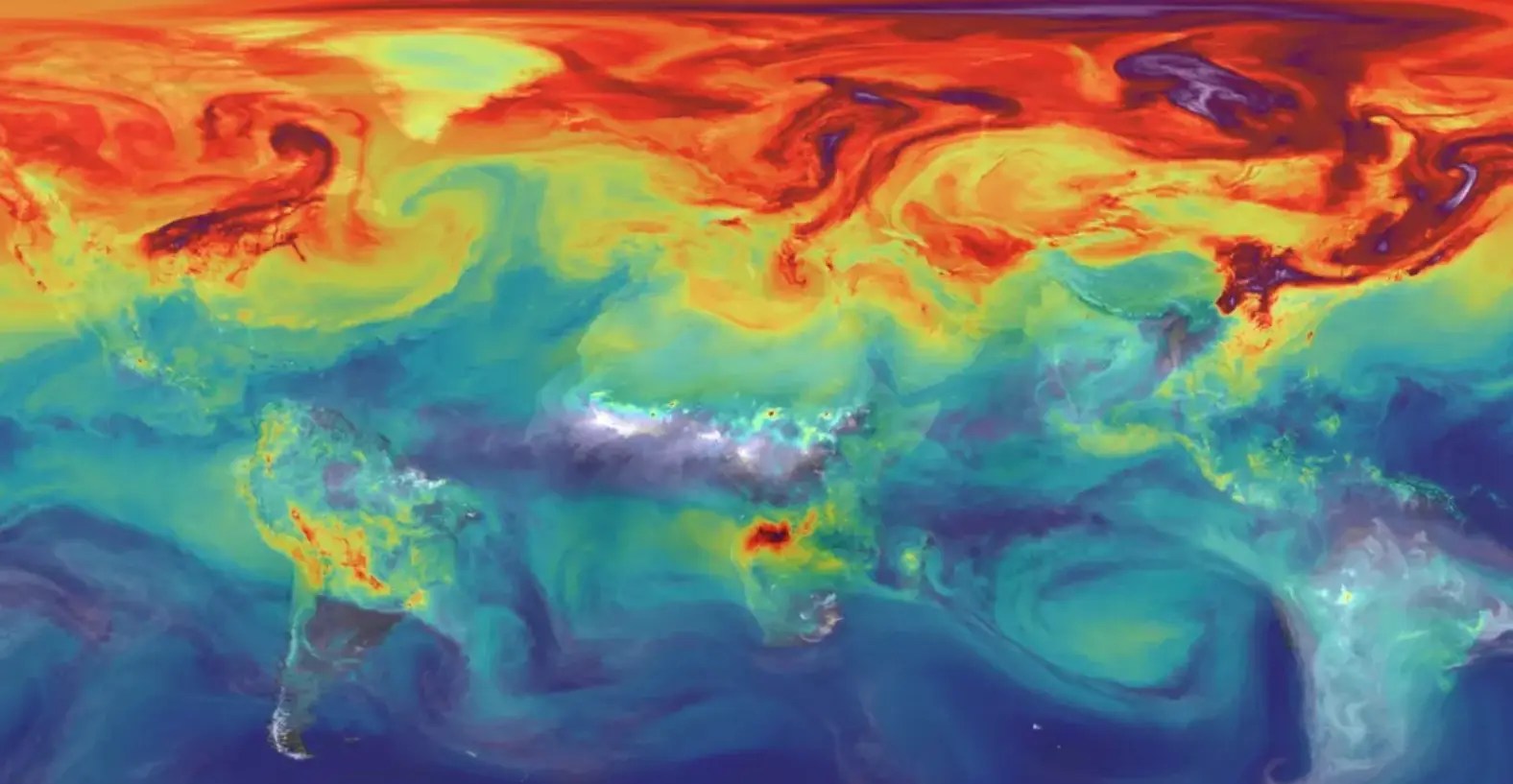 earth heatmap