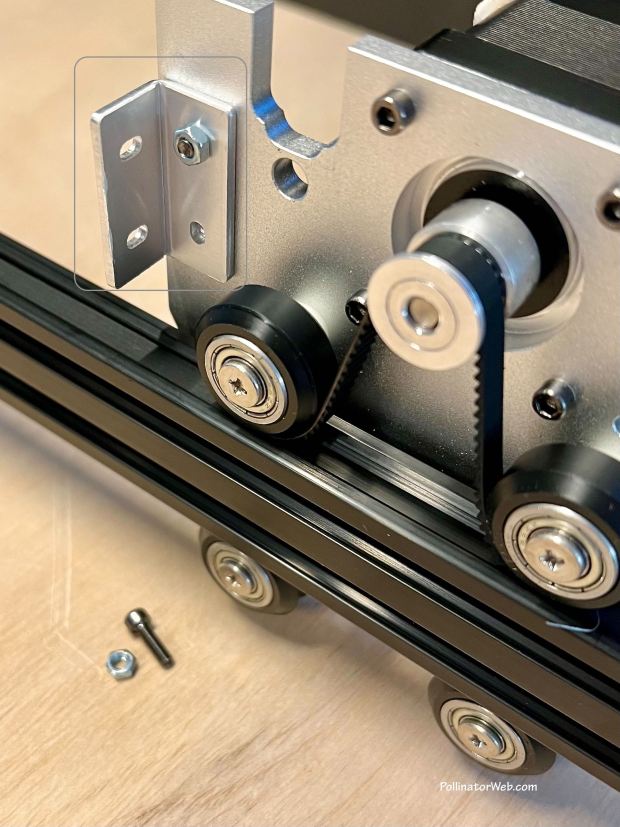 NEJE Right Side Drag Chain Bracket 1 PollinatorWeb