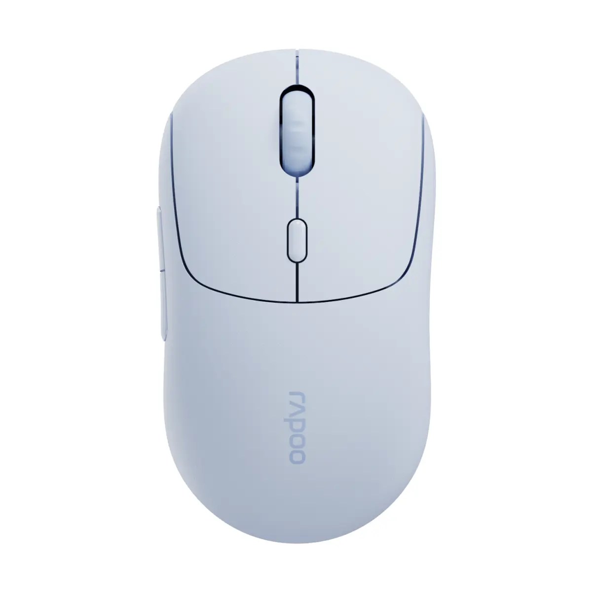 Rapoo M360 Smart Multi-mode Wireless Mouse - Misty Blue