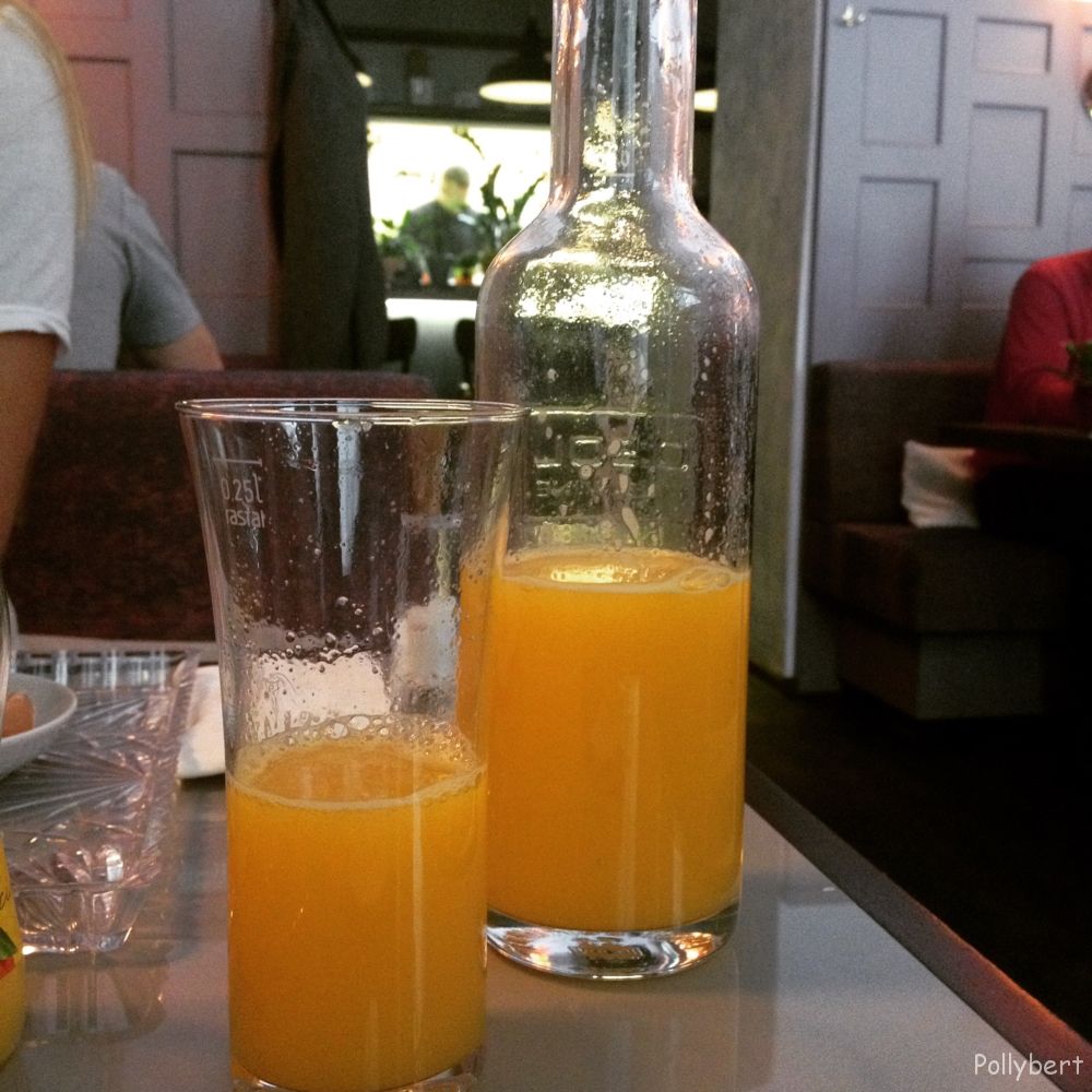 freshly squeezed juice @Das Kolin