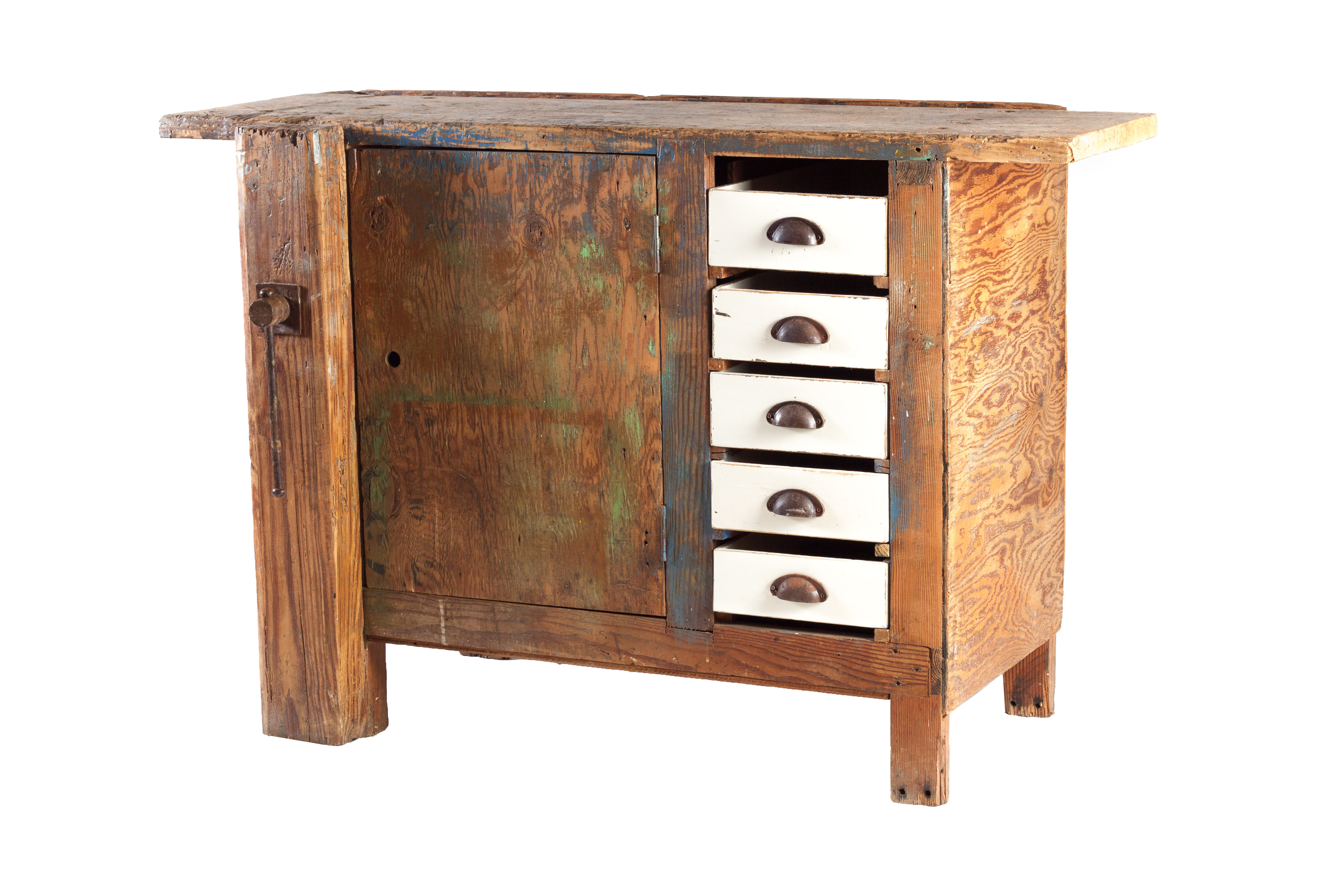 Mesa De Trabajo Carpinteria Recuperada Polonium 209