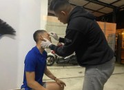 SIDOKKES POLRES PANGANDARAN SIGAP LAKUKAN PENANGANAN PERTAMA KEPADA KORBAN LAKA LANTAS