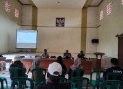 Jelang HUT RI ke-80, PS. Kanit Binmas dan Babinsa Kalipucang Gelar Dialog Bersama Ketua PHBN dan Perangkat Desa