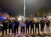 KRYD Polres Pangandaran Fokuskan Pengawasan di Alun-Alun Paamprokan