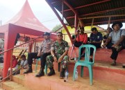 Sinergitas TNI–Polri Kawal Jalan Santai Warga Sindangjaya Sambut HUT RI ke-80