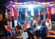 POLSEK PADAHERANG LAKSANAKAN KONTROL DAN PENILAIAN SISKAMLING DI DESA KARANGSARI