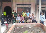 SINERGI TNI–POLRI, BHABINKAMTIBMAS DAN BABINSA SAMBANGI WARGA DESA KARANGMULYA