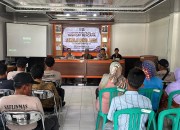 TINGKATKAN KESIAPSIAGAAN WARGA, BHABINKAMTIBMAS HADIRI PELATIHAN TANGGAP BENCANA DI DESA PASIRGEULIS