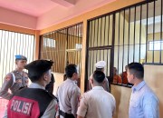 Polres Pangandaran Lakukan Pengecekan Rutin Tahanan untuk Pastikan Keamanan dan Kesehatan