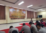 Kabag Log Polres Pangandaran Pimpin Kegiatan Binrohtal