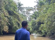 PROFESIONAL, SATPOLAIRUD POLRES PANGANDARAN LAKUKAN PENYISIRAN DAN PENGAWALAN ATLET SUP DI GREEN CANYON