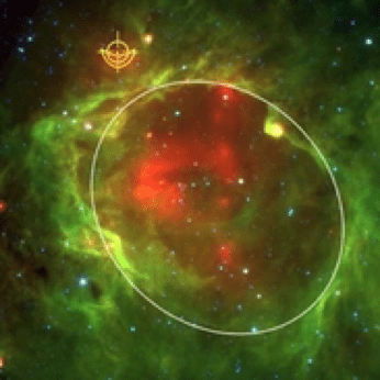 An example of a 'good' bubble candidate