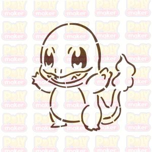 Stencil Charmander