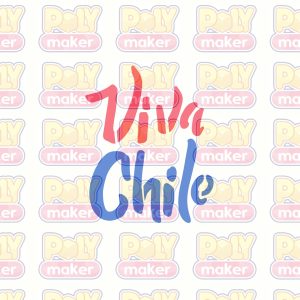 Stencil Viva Chile