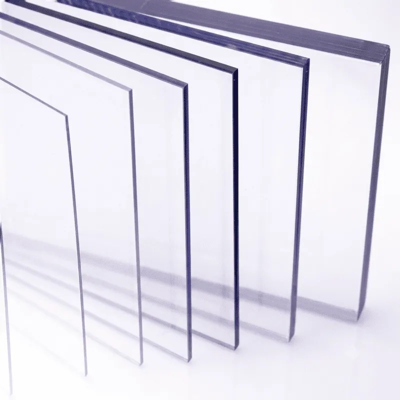 Clear PVC sheet transparent plastic material for industrial applications
