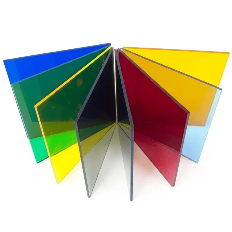 Colored Acrylic Sheets available in vibrant plastic sheet colors for industrial applications