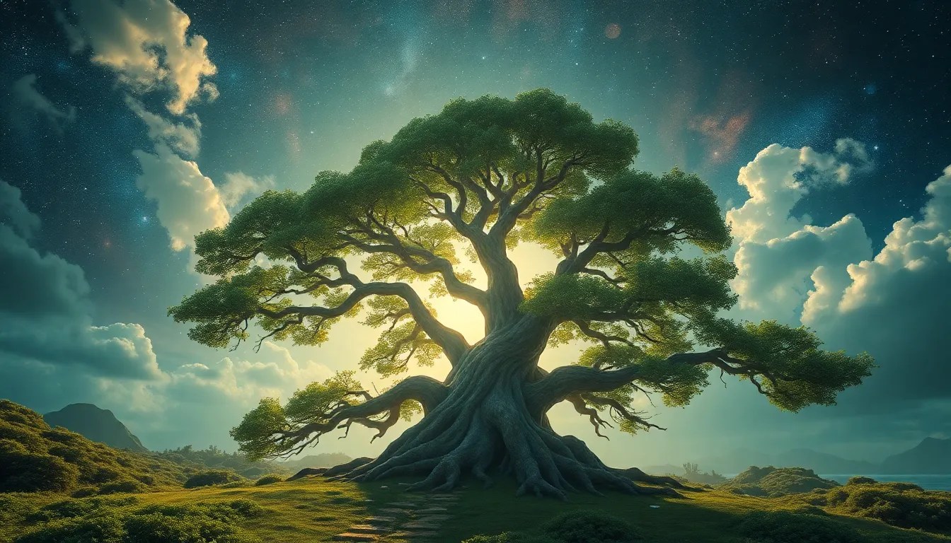 The Cosmic Tree: Polynesian Myths and the Structure of the Universe