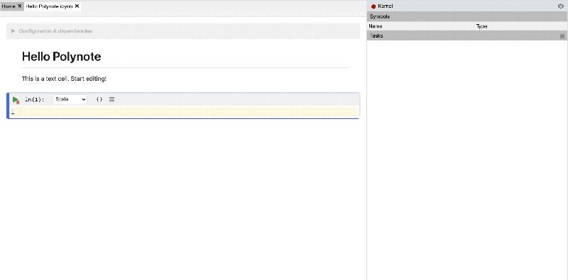 Basic Usage Polynote - Elegant Minimal Background - Mobile