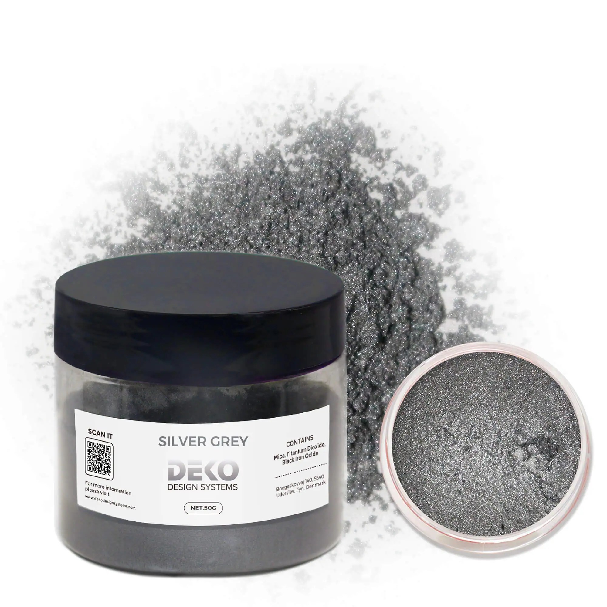 Pigment gri-argintiu