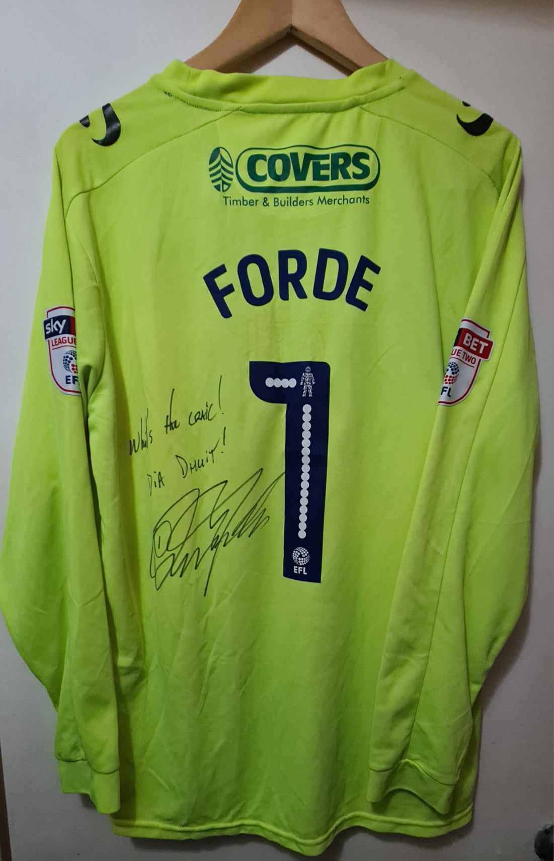 Portsmouth football club shirt