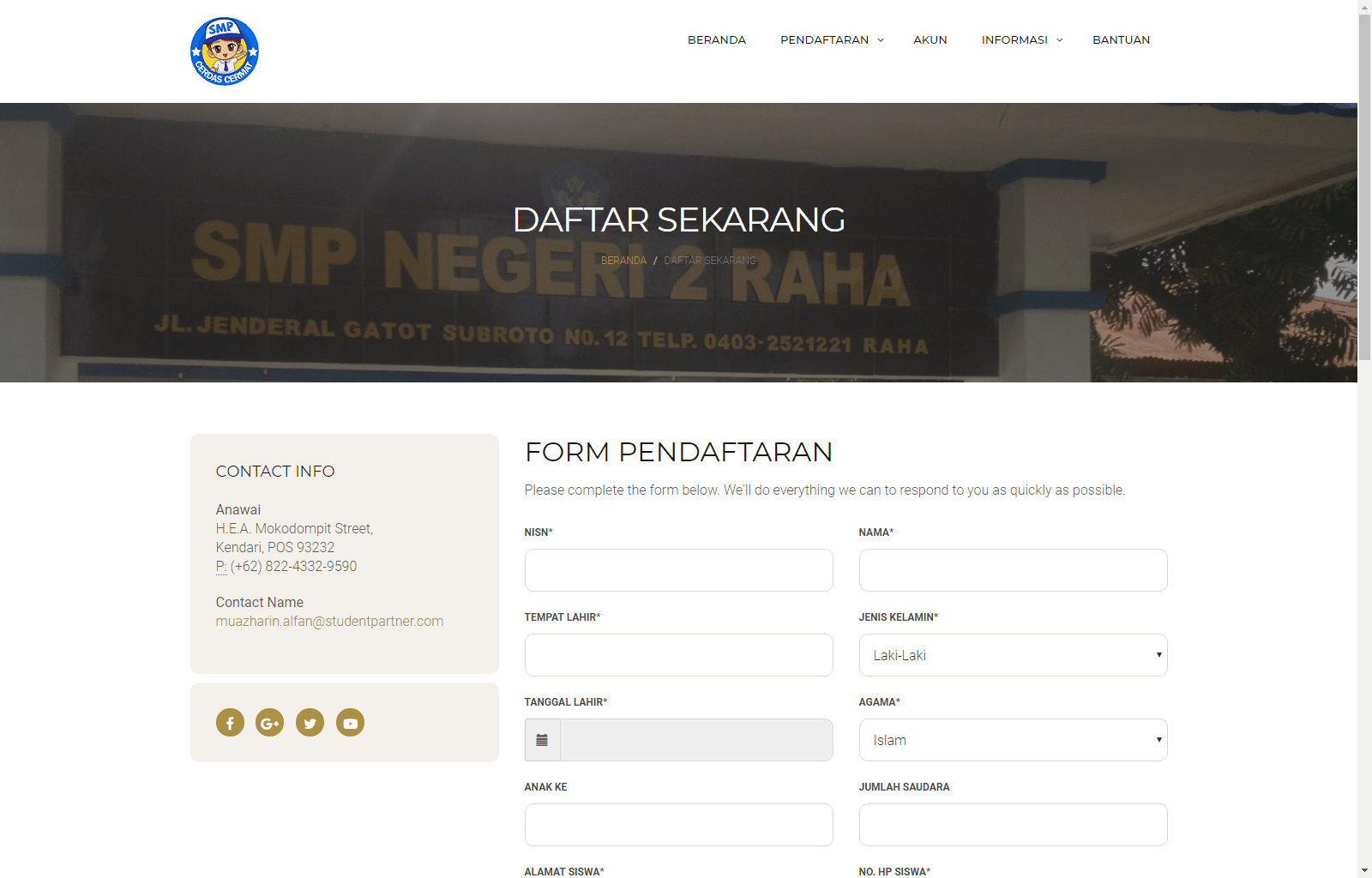 Sistem informasi penerimaan peserta didik baru (ppdb). Download Aplikasi Sistem Informasi Pendaftaran Murid Baru Berbasis Web Gratis